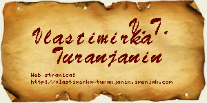 Vlastimirka Turanjanin vizit kartica